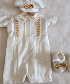 BD102-Raw Silk Romper