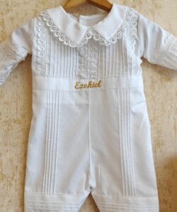BD113-Cotton Romper with Name