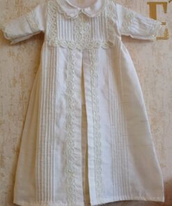 BD118-Raw Silk Pope Romper