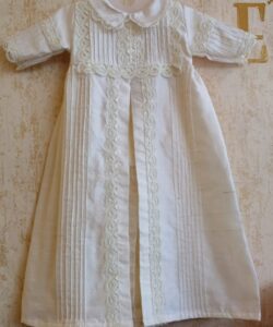 BD118-Raw Silk Pope Romper