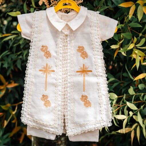 BD120-Raw Silk Romper and Shrug