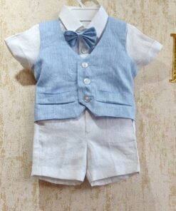 BD121-Linen Shirt, Trouser & Vest