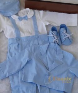 BD14-Cotton Romper & Blazer