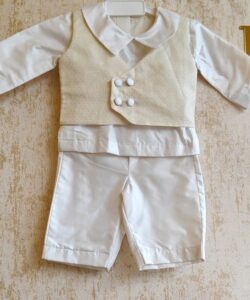 BD122-Pure Silk Shirt, Pant & Vest
