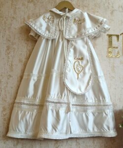 BD127-Pope Romper with Gown Satin