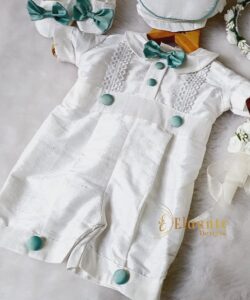 BD26-Raw Silk Romper