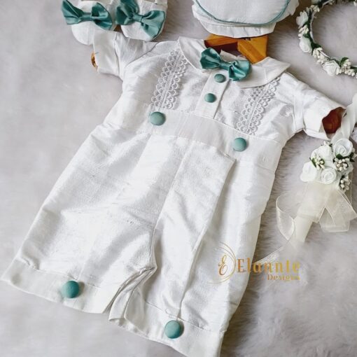 BD26-Raw Silk Romper