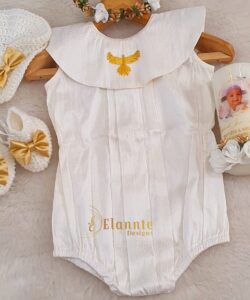 BD30-Raw Silk Romper
