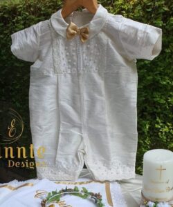 BD5-Raw Silk Romper