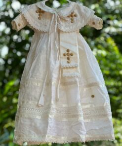 BD41-Raw Silk Pope Romper