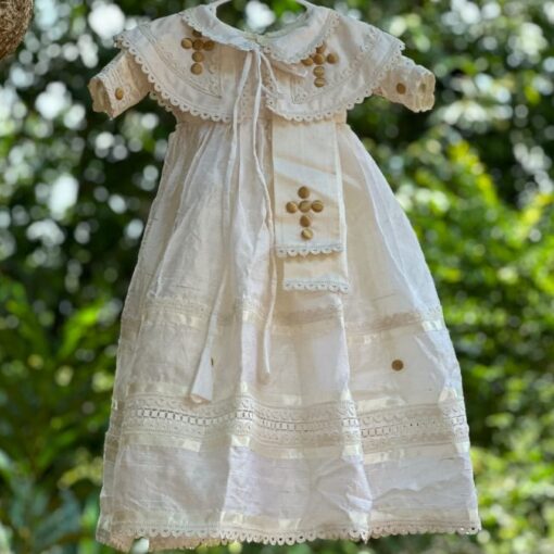BD41-Raw Silk Pope Romper