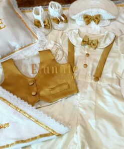 BD44-Silk Romper & Satin Vest