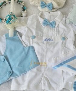 BD61-Cotton Romper & Vest