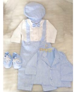 BD68-Cotton Romper & Blazer