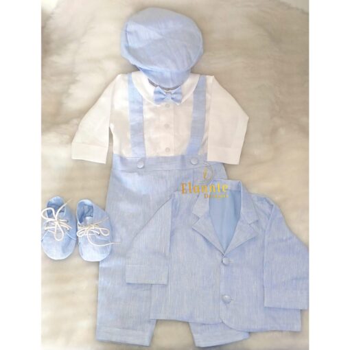 BD68-Cotton Romper & Blazer