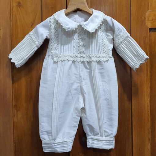 BD83-Raw Silk Romper