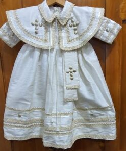 BD90-Raw Silk Pope Romper