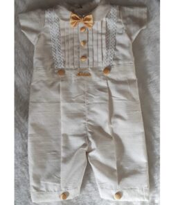 BD95-Raw Silk Romper