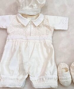BD101-Raw Silk Romper