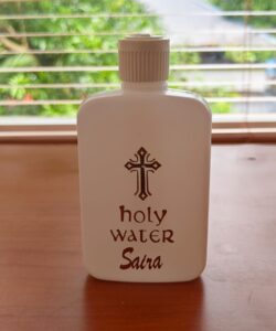 Holy Water Bottle with Name
