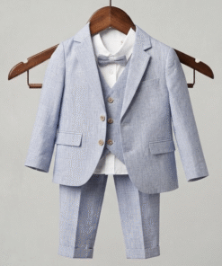 BD116-Cotton Shirt, Pant, Vest and Blazer