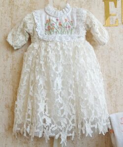 GD119-Handworked Crochet Frock