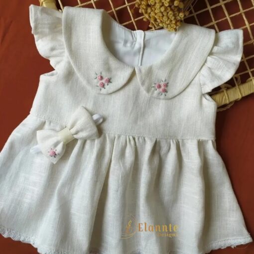 GD77-Pure Linen Frock