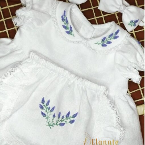 GD78-Pure Linen Frock