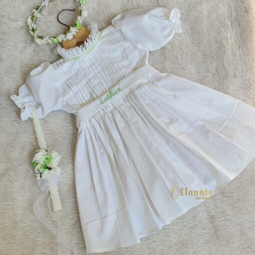 GD88-Semi Linen Frock