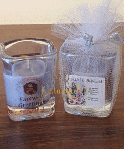 Square Glass Candle