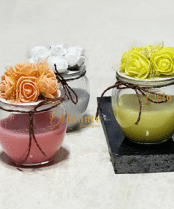 Illuminate Your Space with Bako Flower Jar Candle