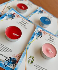 Thanks Card-Small With Candle
