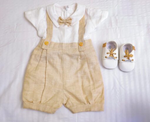 BD154-Linen Romper