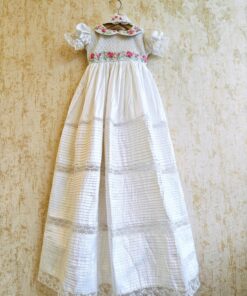GD153-Pure Silk Handsmoked Frock