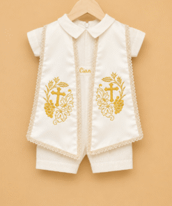 BD178-Satin Romper with Shrug
