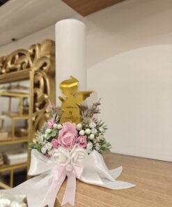 AC8-Pillar Candle with Angel