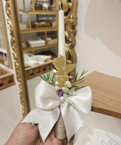 BC17-Blessing Candle with Angel