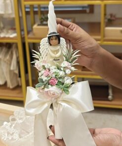 BC18-Blessing Candle with Angel