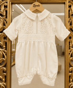 BD192-Linen Satin Romper