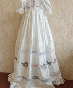 GD184-Linen Satin Frock
