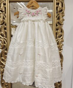 GD203-Raw Silk Frock