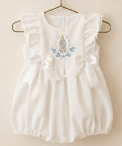 GD226-Cotton Romper with Hand Embroidery