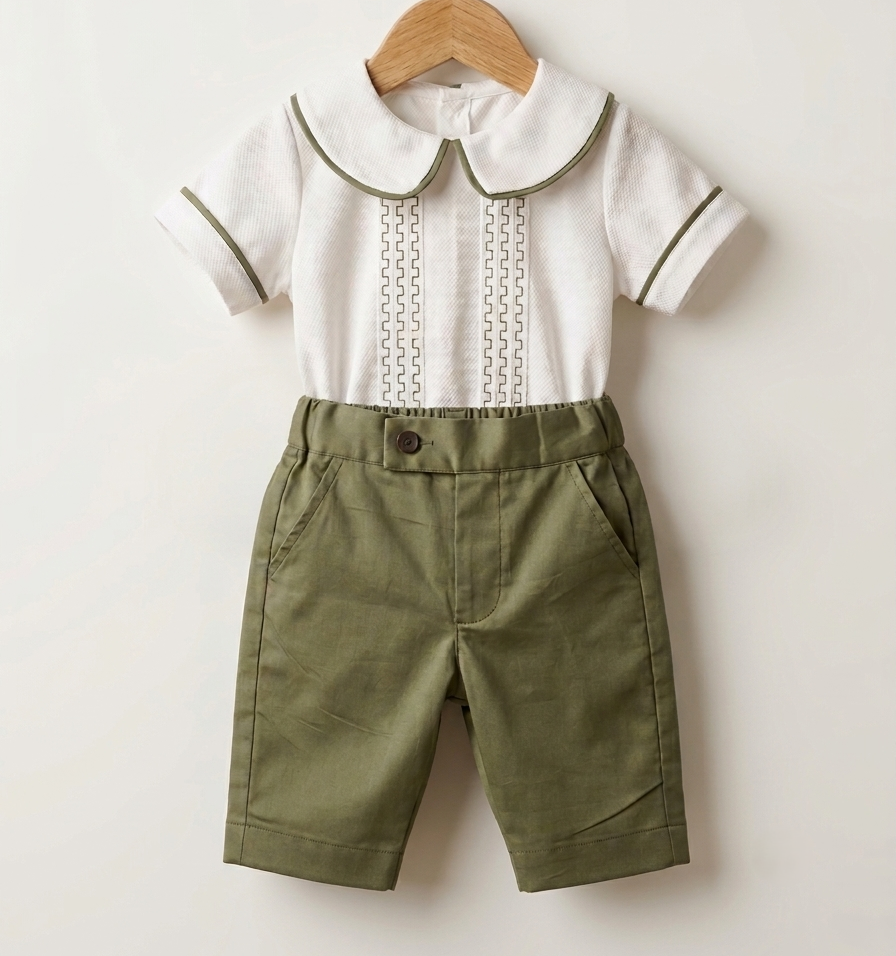 BD205-Linen Shirt and Pants